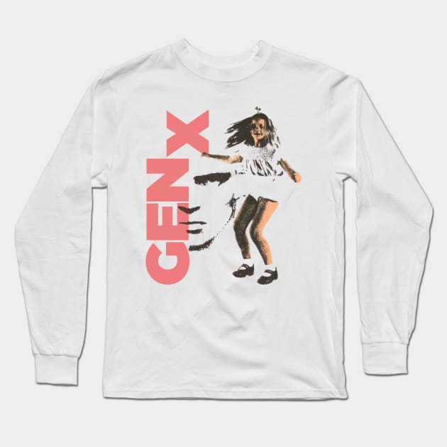 Gen X Long Sleeve T-Shirt by darklordpug